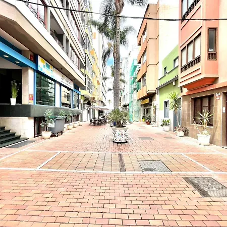 Tpl Interior Studio, Wifi, Only 50 Meters To Las Canteras Beach Appartement *
