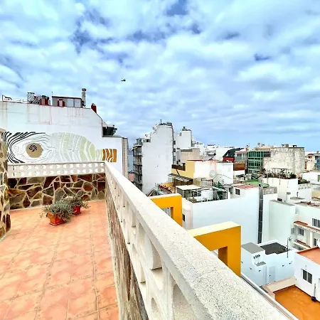 Tpl Interior Studio, Wifi, Only 50 Meters To Las Canteras Beach *